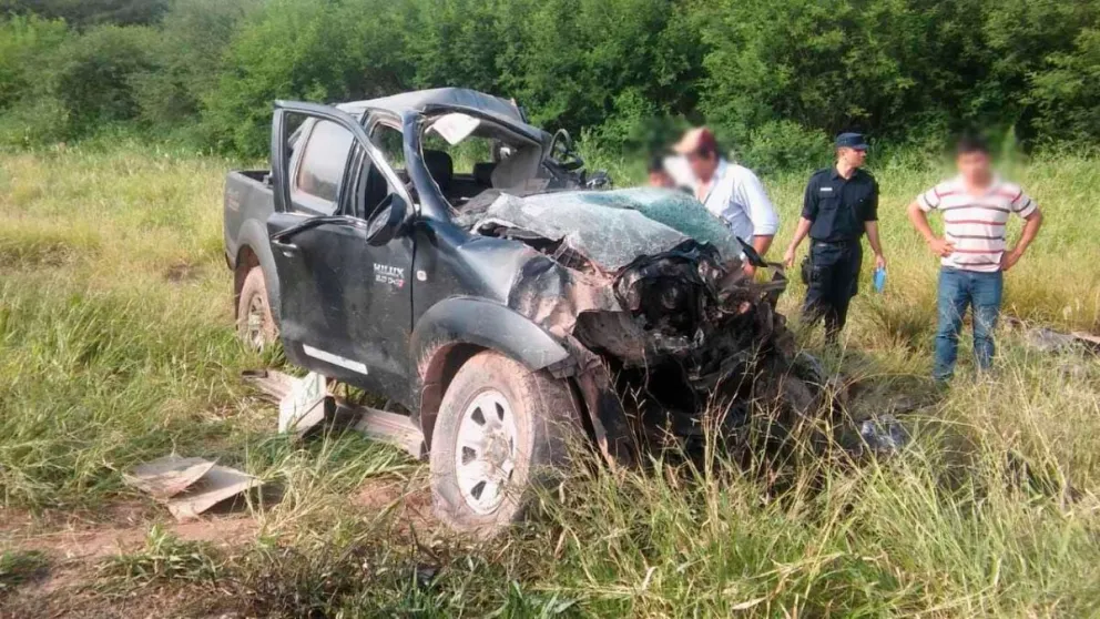 Grave accidente en Tolloche