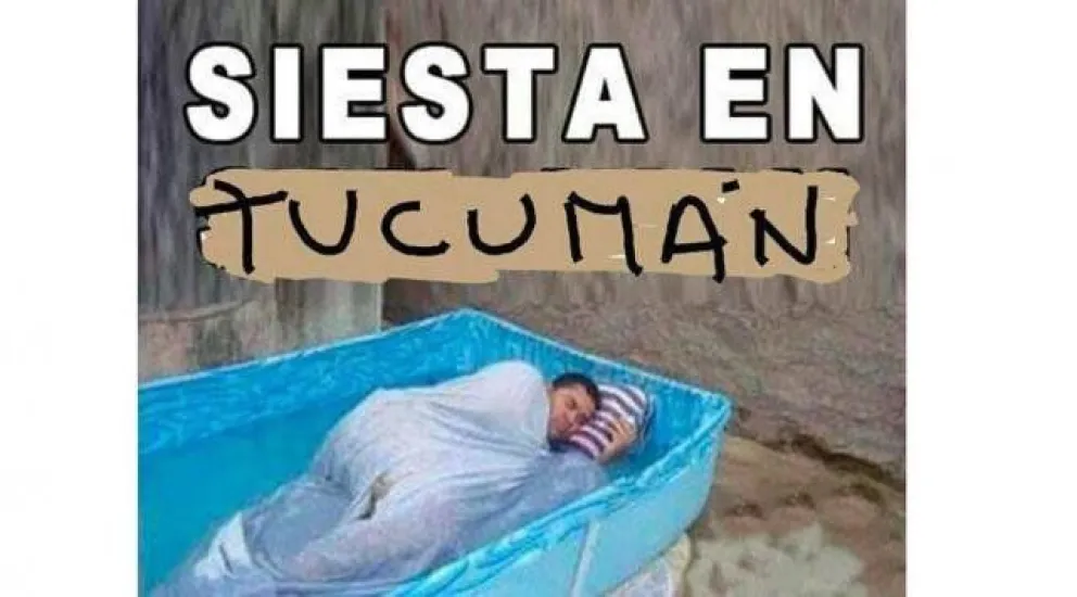 Reír para no llorar: memes del calor tucumano