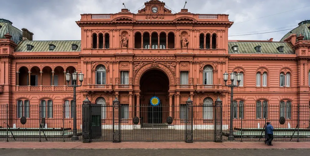 La Casa Rosada amaneció con nueva decoración por el Año Nuevo. Mirá cómo quedó