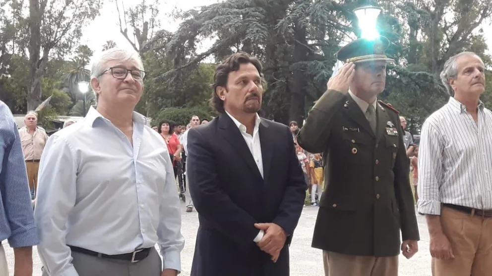 Sáenz inauguró la primera etapa de las obras del Parque San Martín