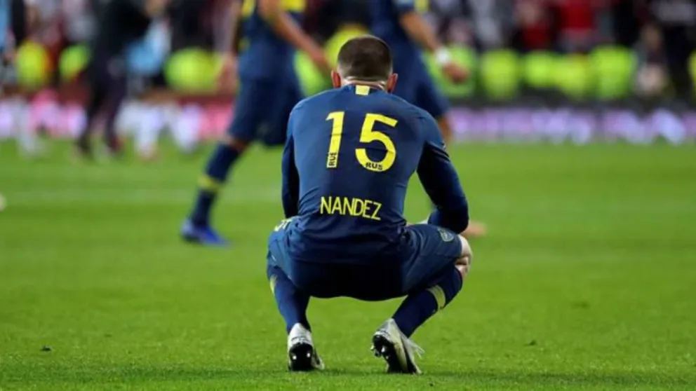 Nández apareció en la pretemporada de Boca en pleno escándalo por la mejora de su contrato