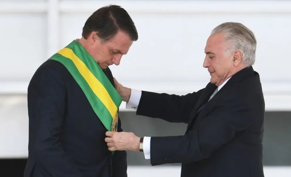 Las mejores fotos de la asunción de Bolsonaro