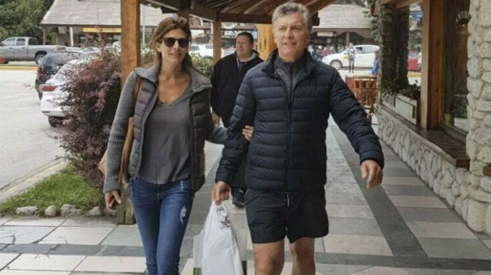 Macri comenzó sus vacaciones en Villa La Angostura