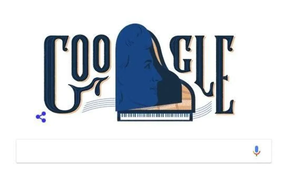 Doodle del día: Google recuerda la compositora del himno de Venezuela