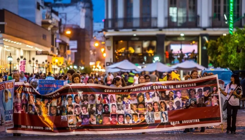 7 años consecutivos de marcha contra la impunidad