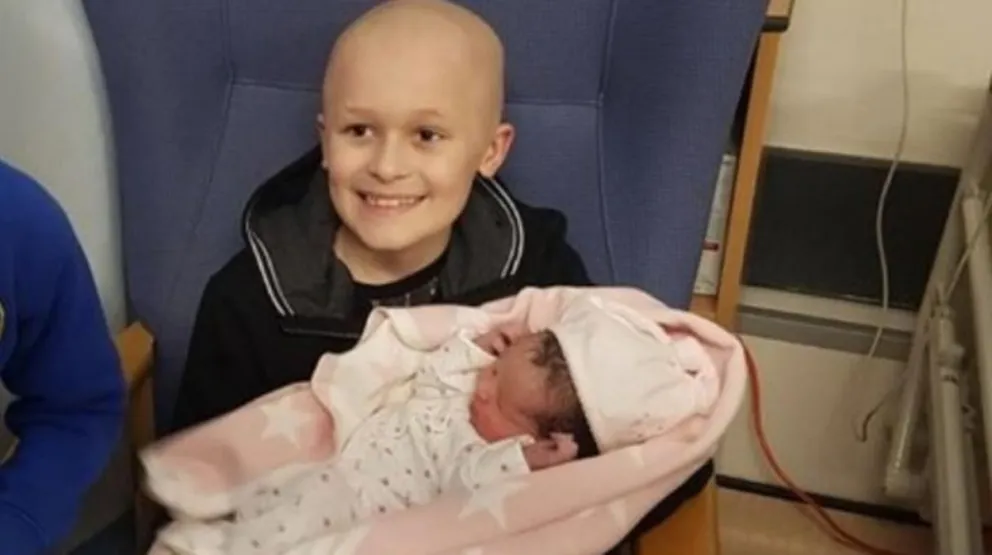 Bailey: le peleó a la muerte para conocer a su hermanita bebé