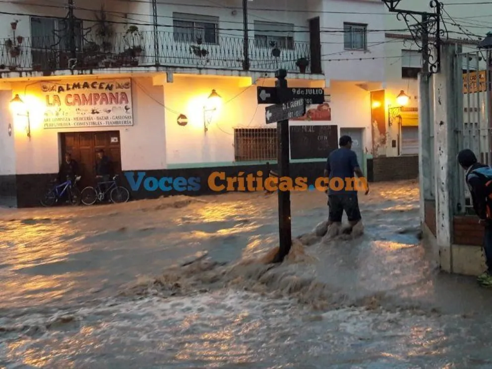 Temporal: el Valle de Lerma y otras zonas de Salta, se taparon de agua