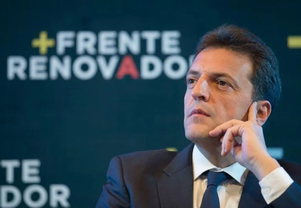 Sergio Massa quiere ser presidente "para derrotar a Macri" y "competir por el cariño de la gente".