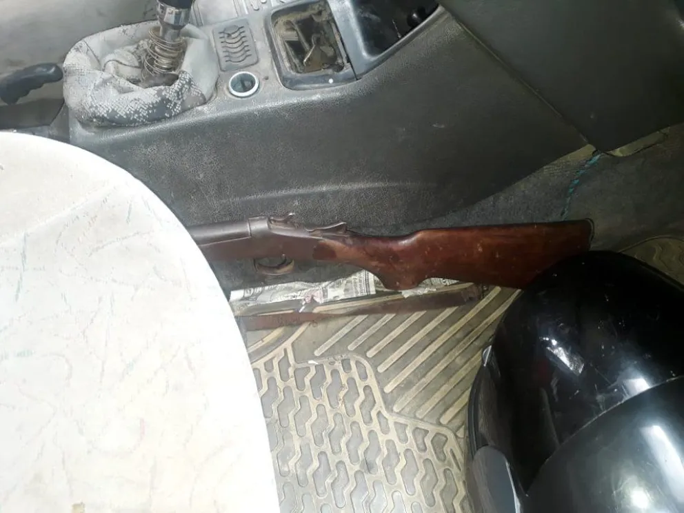 Amenazaron a un ciudadano y los atraparon