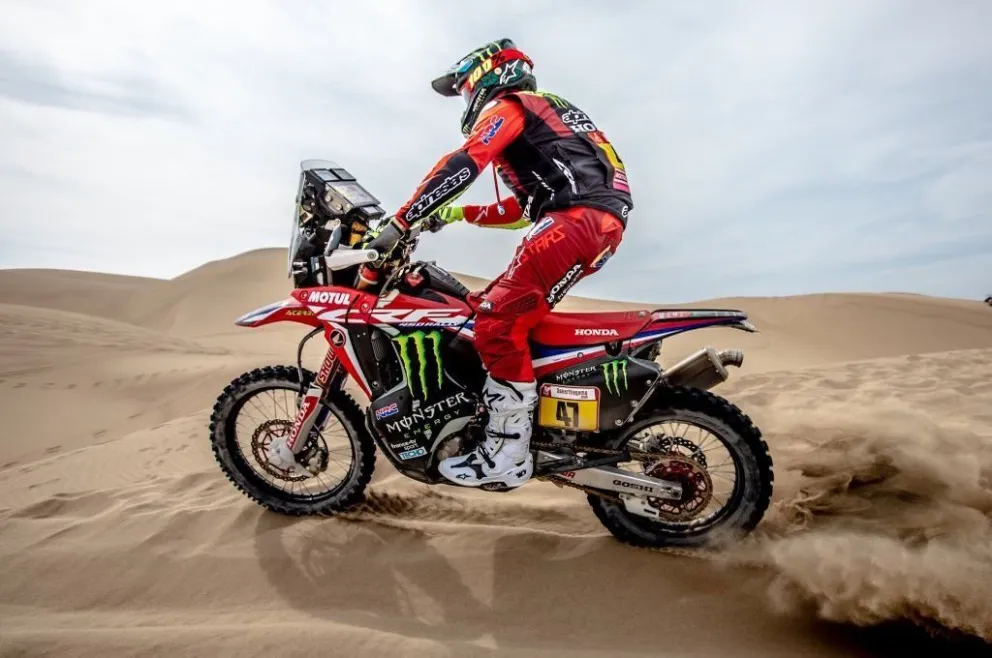 El salteño Kevin Benavides imparable en la sexta etapa del Dakar