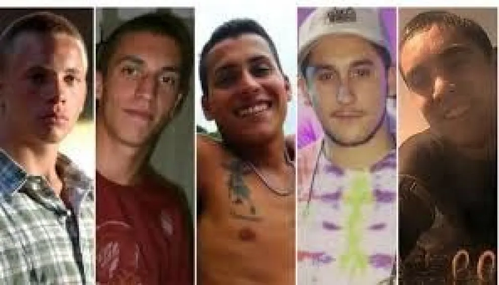 Estos son los 5 acusados de violar a una nena de 14 años en un camping durante Año Nuevo