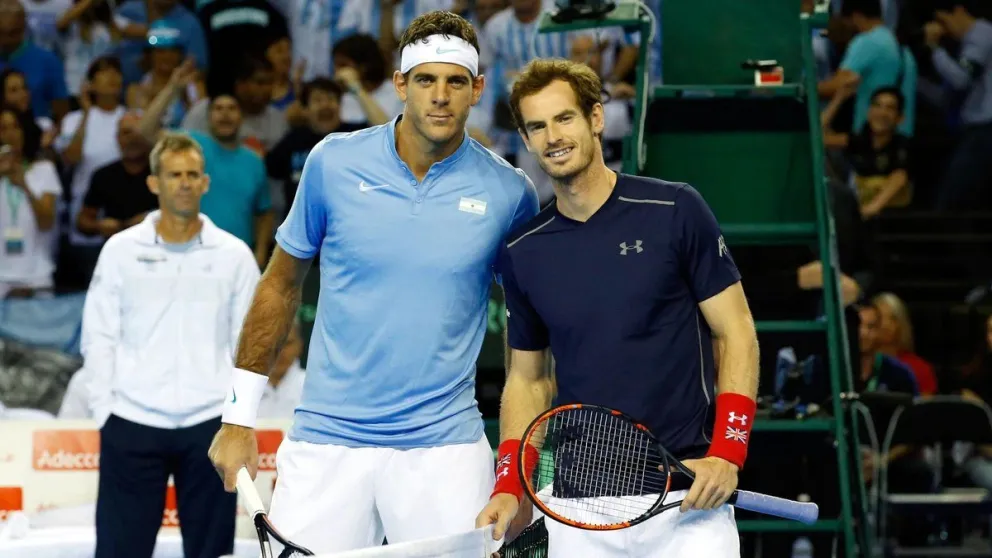 El número uno del tenis se despidió y Del Potro le pidió que no se rinda
