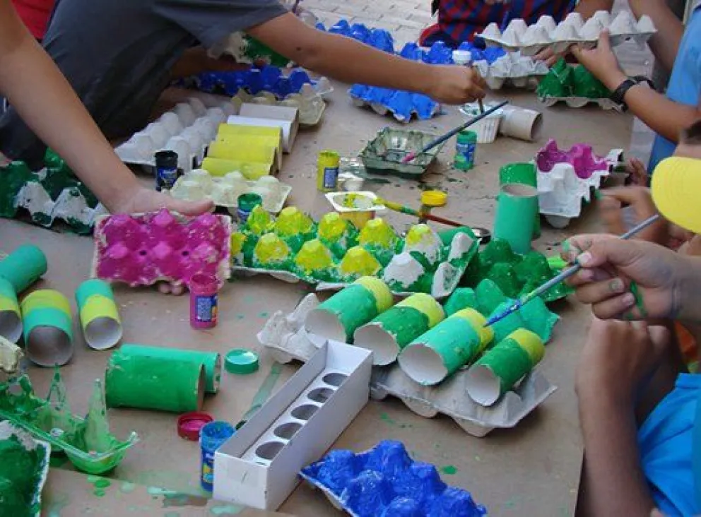Taller de realización de Juegos Reciclados