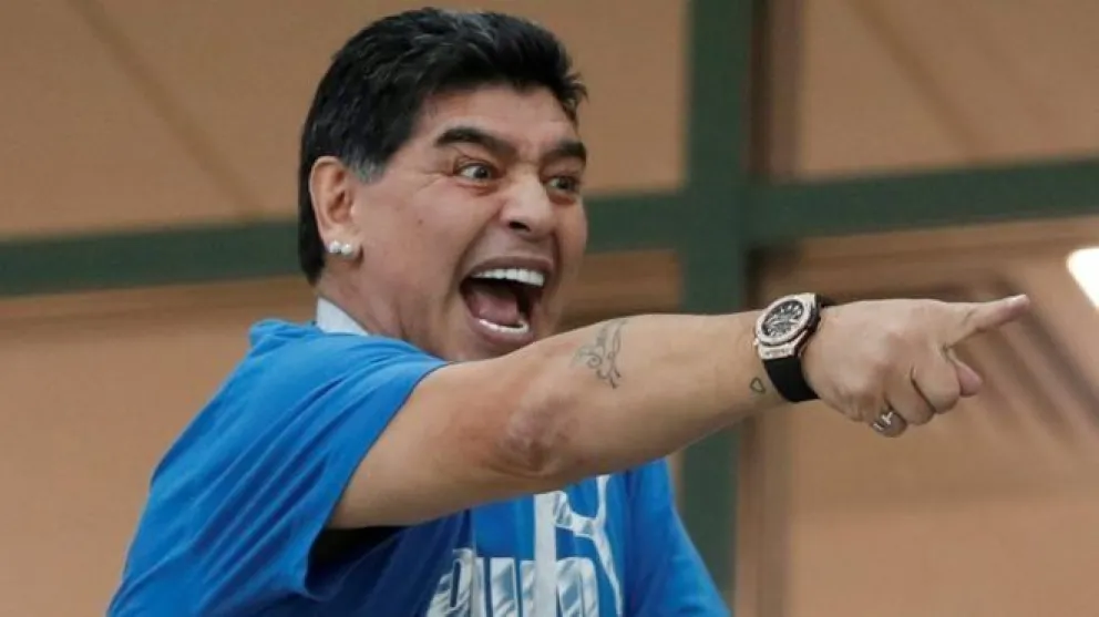 Tremendo susto de "el 10"