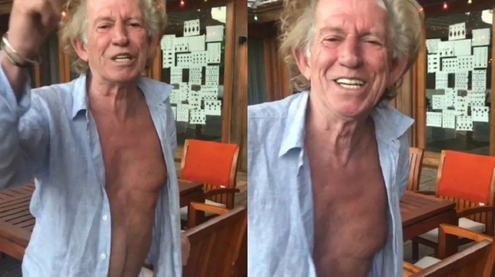 El tardío mensaje de Año Nuevo de Keith Richards que se hizo viral