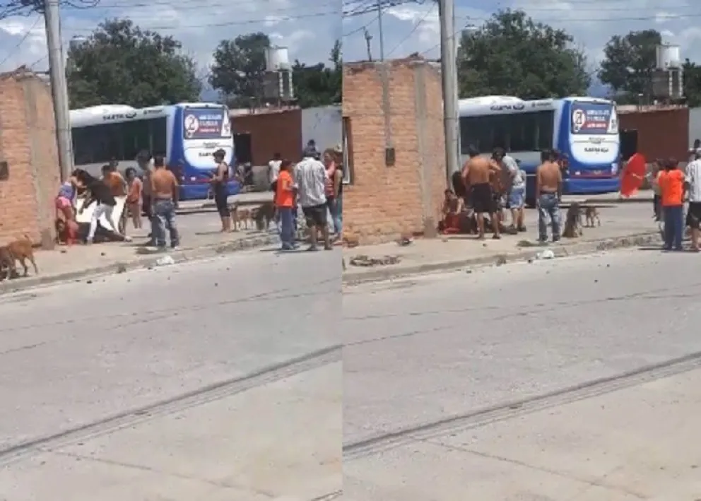Salteño se llevó puesto una unidad de Saeta y se estrelló contra una pared