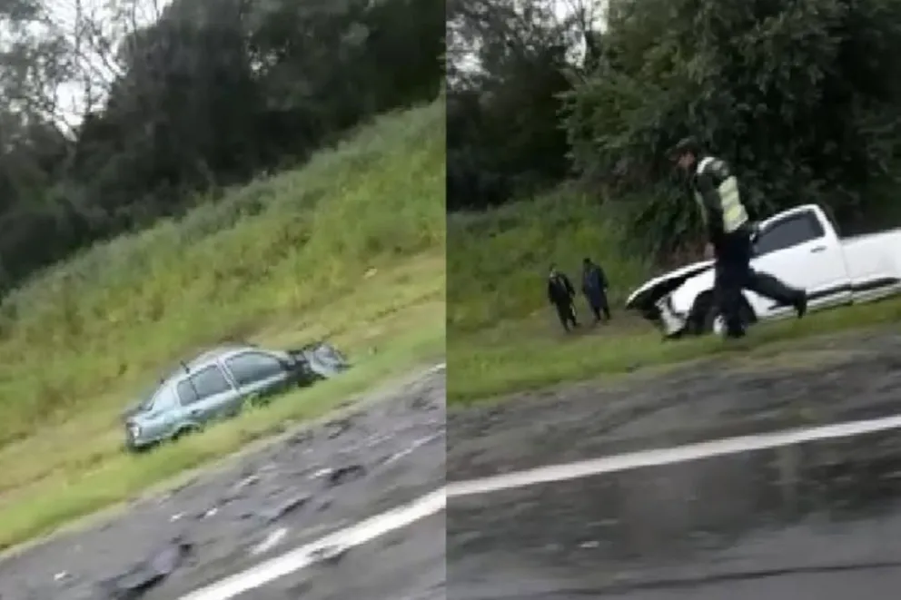 Perdió el control de su camioneta, se cruzó de carril y mató
