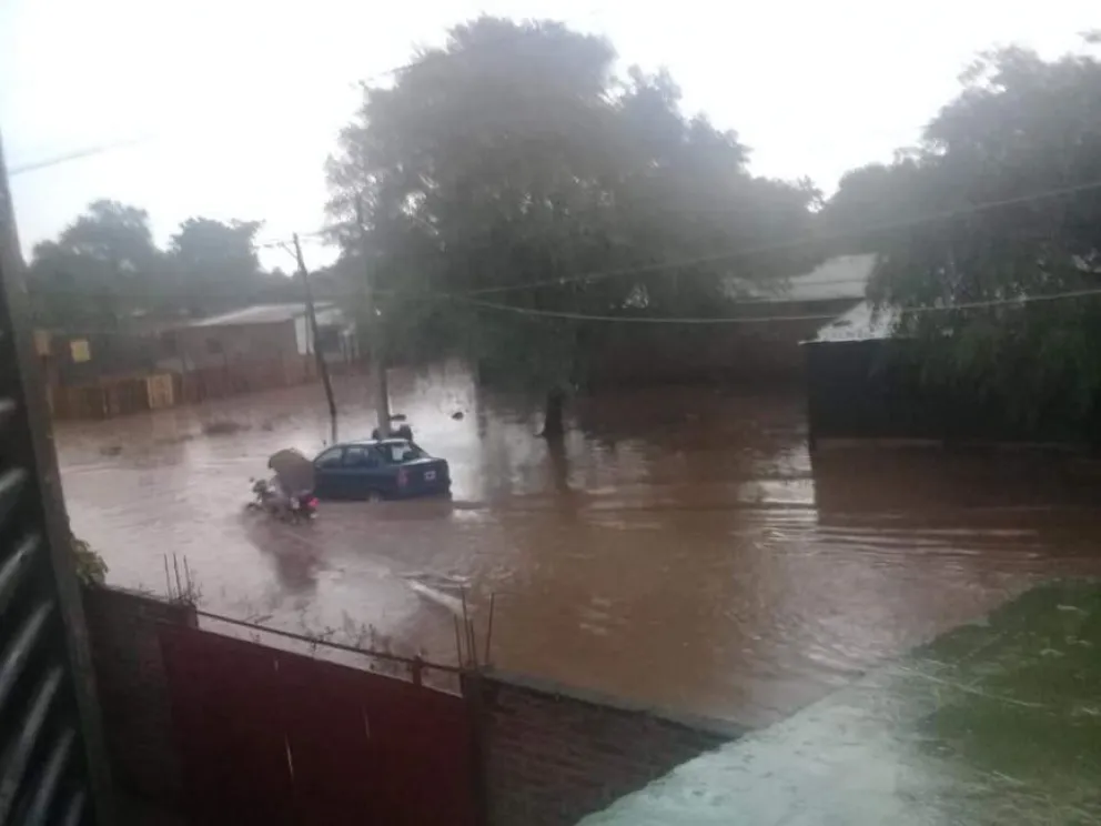 Pichanal complicadísimo por las lluvias