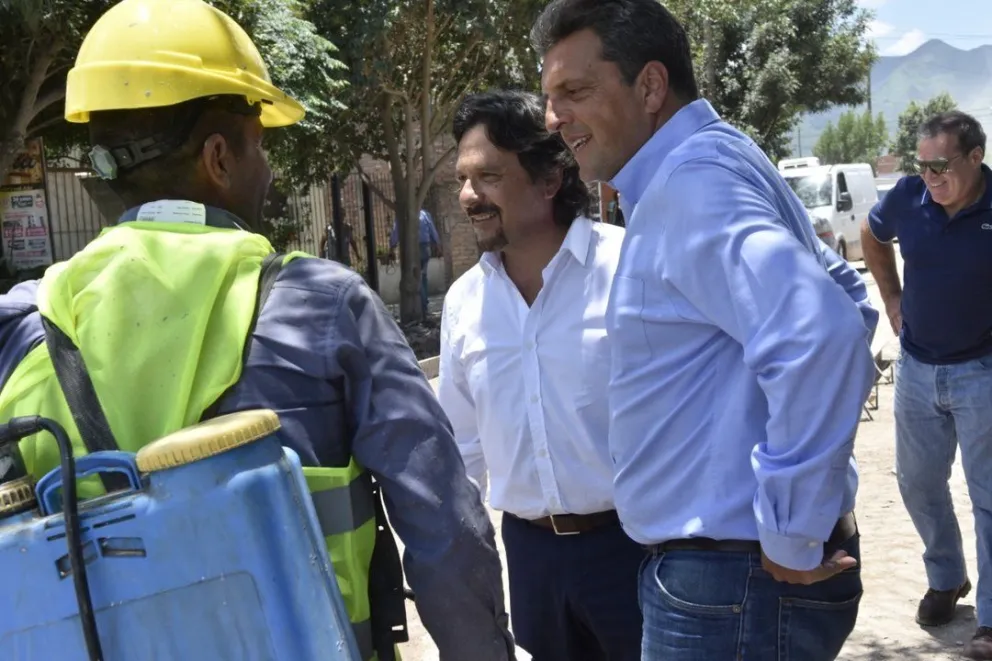 Gustavo Sáenz: "Estas obras hoy son una realidad gracias a los fondos federales del Gobierno nacional”