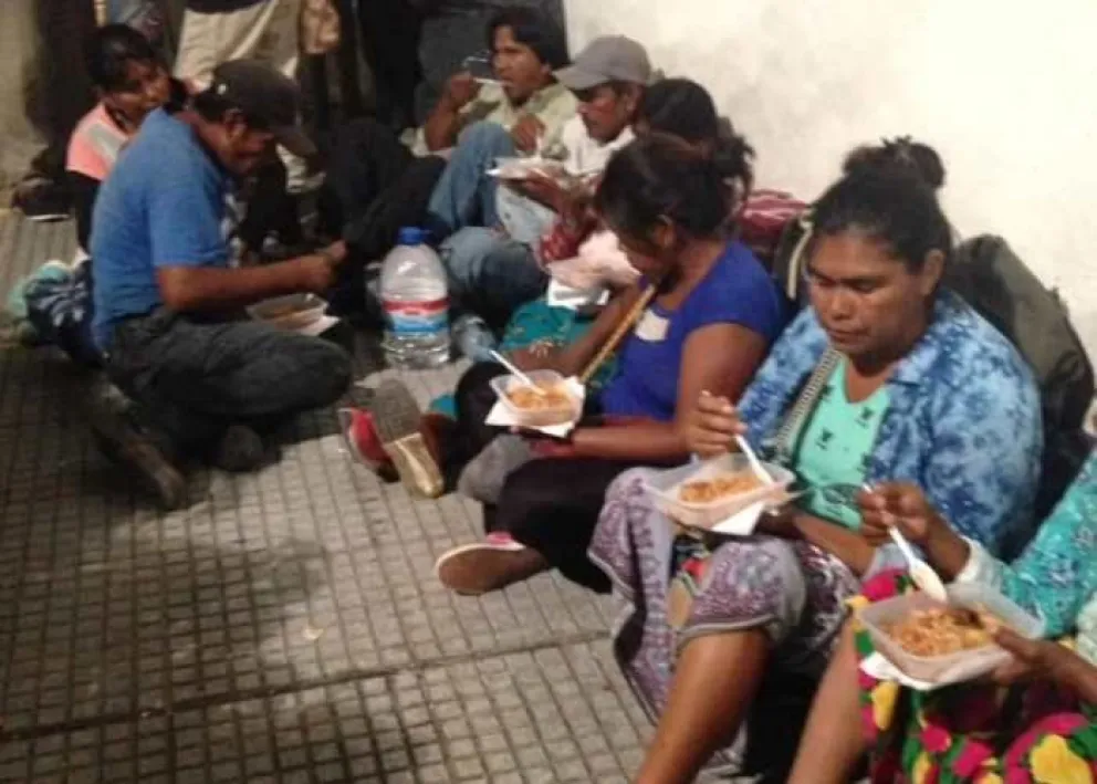 Ya no más reclamos: la policía de Salta sacó a los Wichís del centro