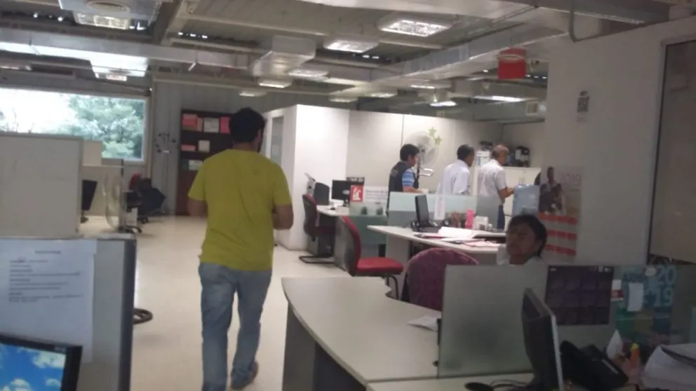 Gran operativo en las oficinas de la Secretaría de Hacienda. Esto es lo que ocurrió