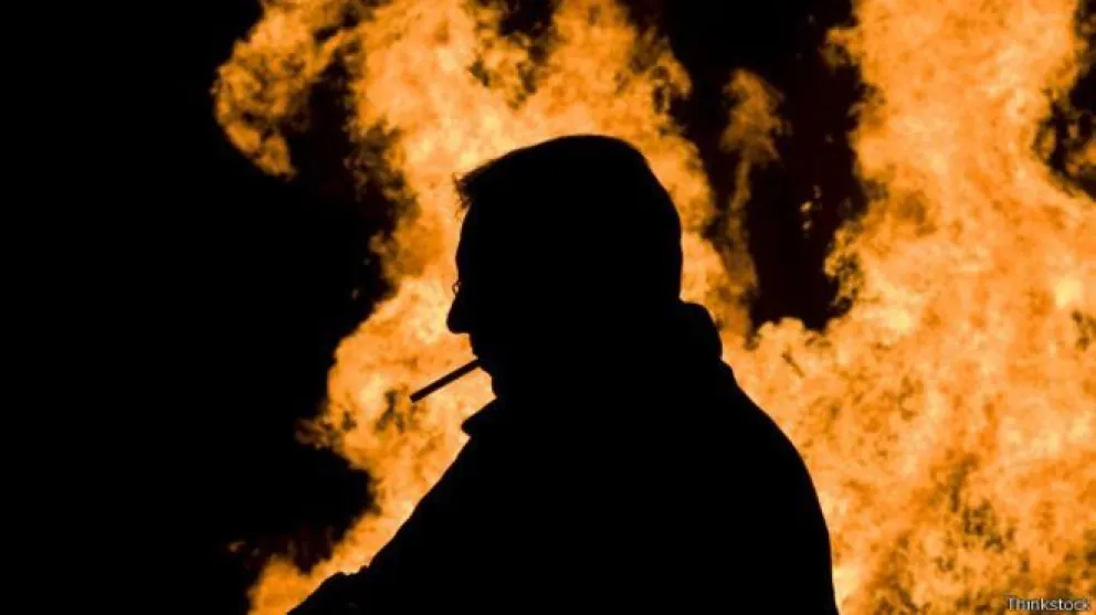 Salteño intentó prenderle fuego a su mujer en el cementerio