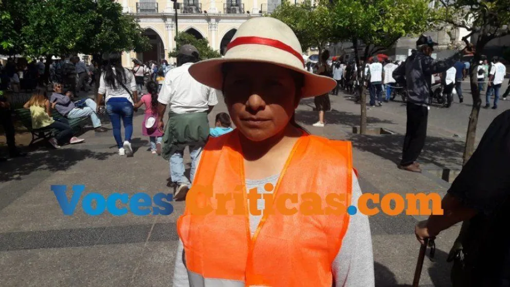 Reina Ferril: 'Lo único que esperamos conseguir con esto es tener agua potable, hasta ahora no tenemos novedades del señor Lucio Paz Posse"