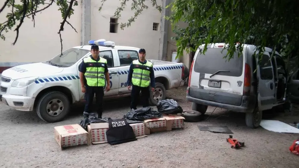 Persecución: una pareja obligó a la Policía a desplegar un operativo, tras ser descubiertos con mercadería ilegal