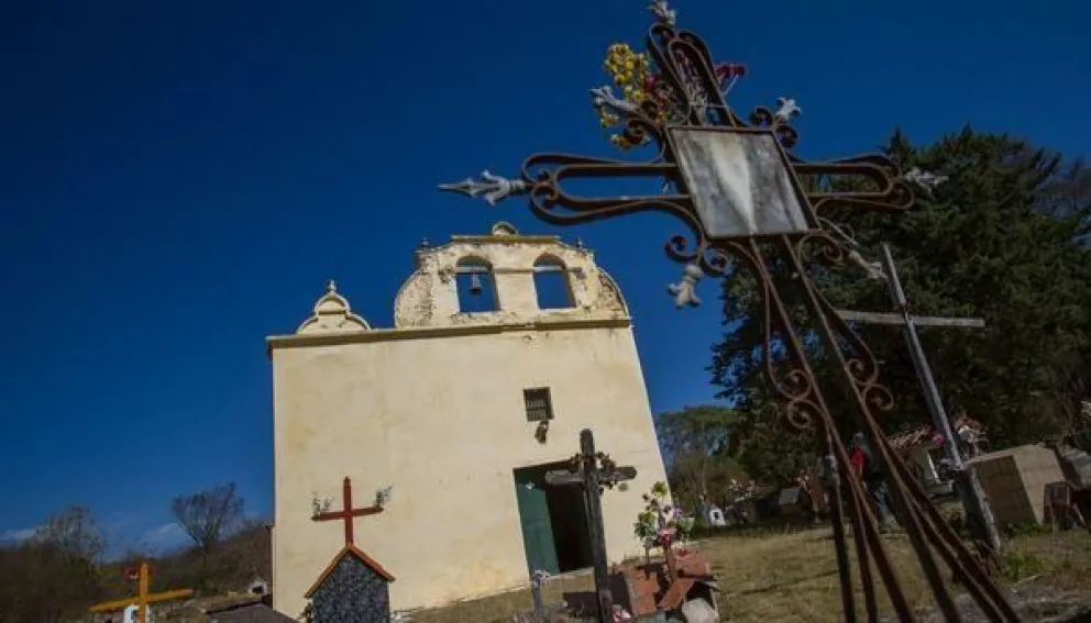 ¡Buenísimo! Capilla de El Chamical: avanzan las obras de restauración