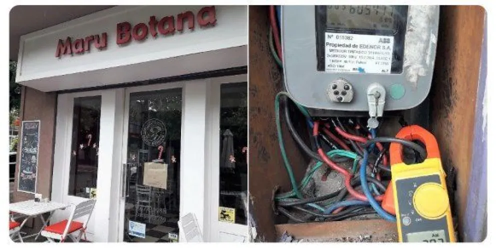 Maru Botana fue denunciada por Edenor por "colgarse de la luz"