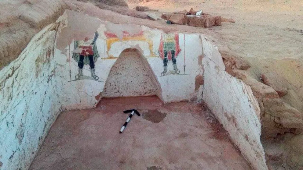FOTOS: Descubren en el desierto de Egipto tumbas de la era romana