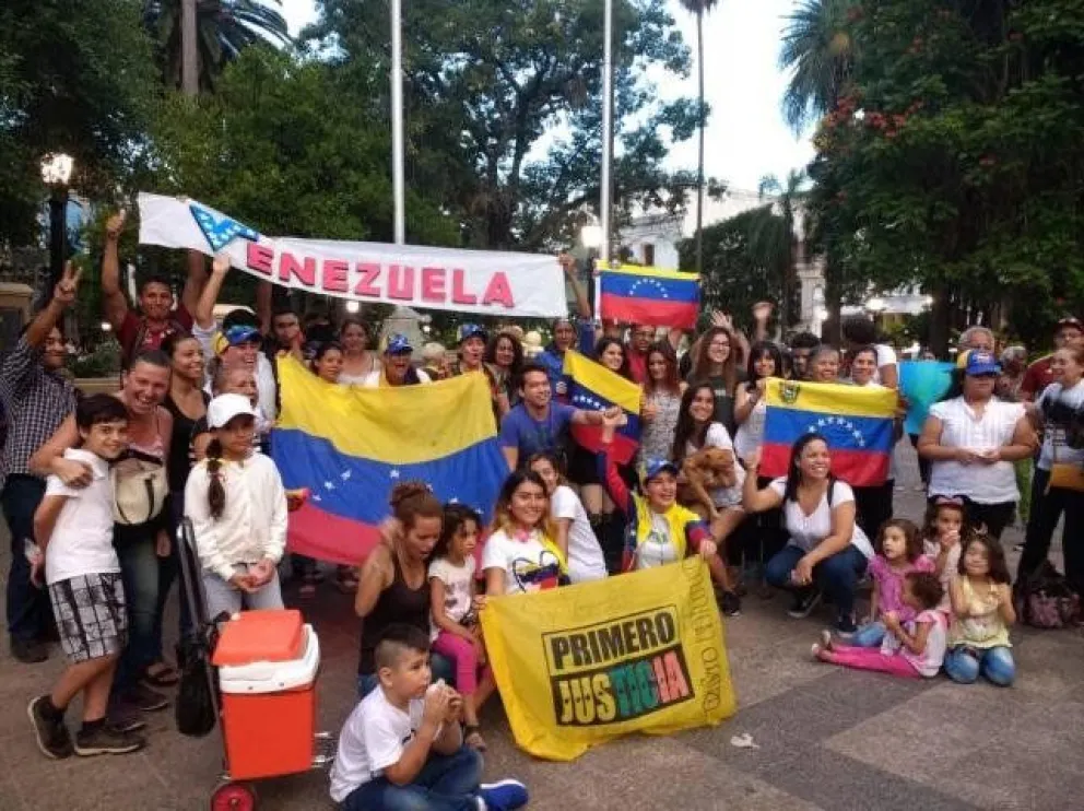 Venezolanos llegan a Salta sin parar