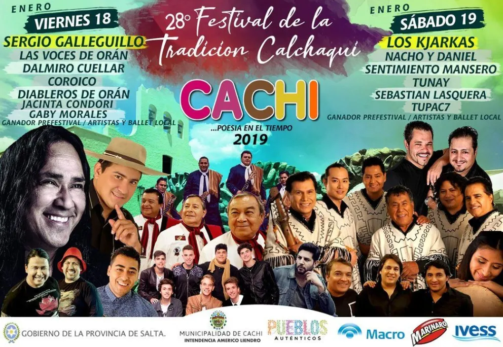 Cachi de fiesta: este fin de semana se vivirá el 28 Festival de la Tradición Calchaquí