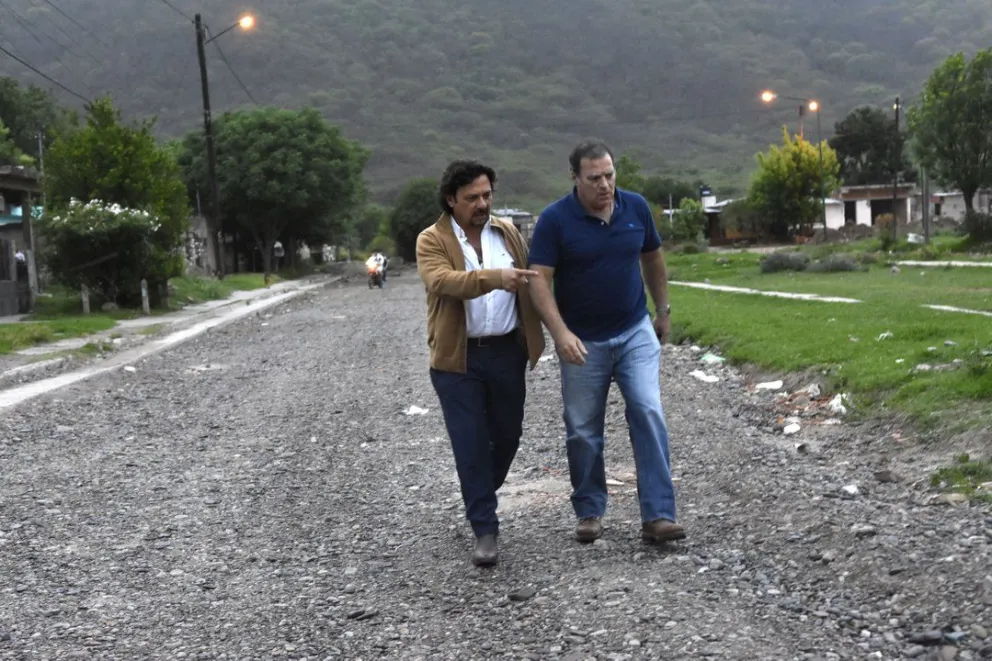 Gustavo Sáenz: "Cumplimos con los vecinos porque estamos donde hay que estar, al lado de la gente"