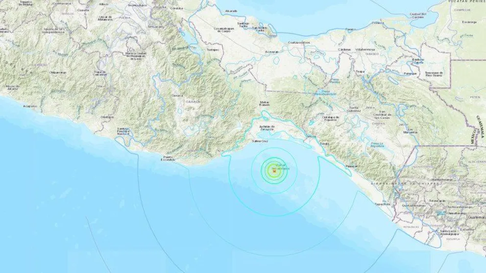 Se registra un terremoto de magnitud 5,8 en México