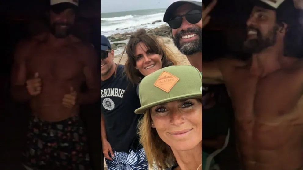 ¿Volvieron? : La noche de fiesta de Sabrina Rojas y Luciano Castro en la playa