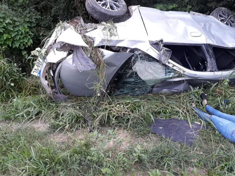 Increíble choque en la ruta salteña
