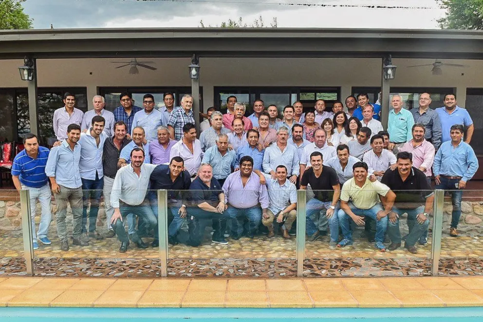 Reunión de Urtubey con los intendentes municipales