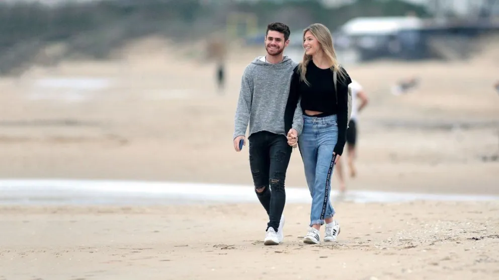 El topless de la novia de Gastón Soffritti
