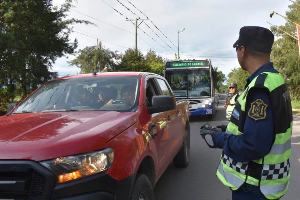 ¿Vas a San Carlos o Molinos?: ¡ojo! hay intensos controles