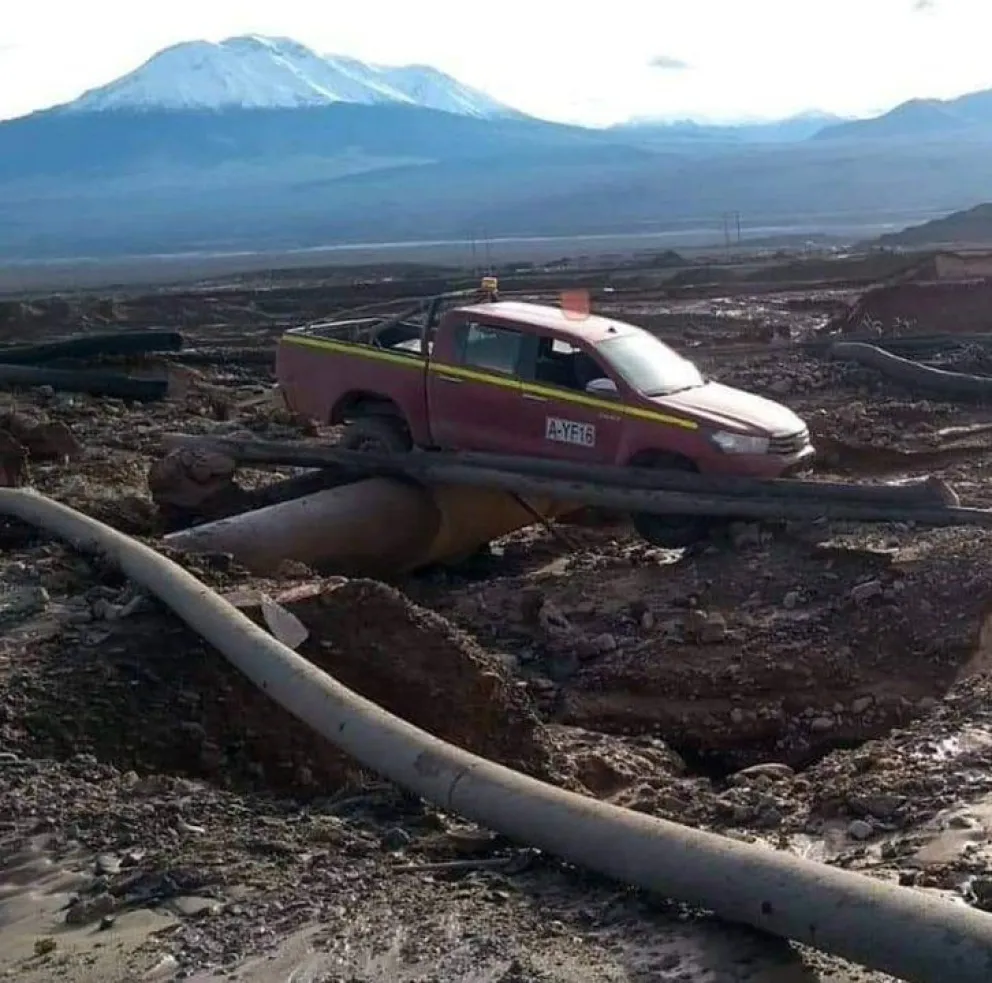 Calama en alerta roja: el temporal hizo destrozos. VIDEO