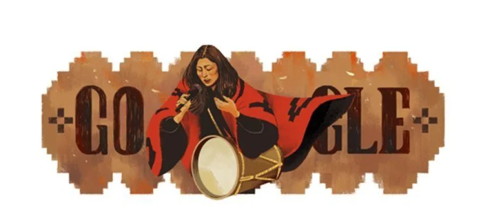 Un Doodle para aplaudir de pie: de Tucumán para el mundo, ella es Mercedes Sosa