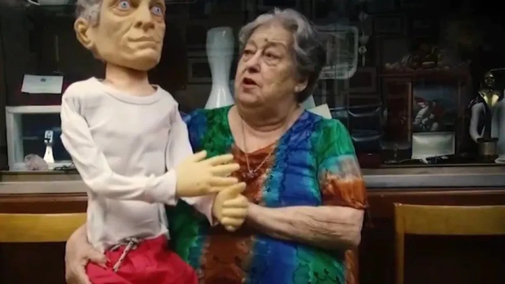 VIDEO. Hebe de Bonafini se burló de Macri con un muñeco, al que llamó "MirkoRupto"