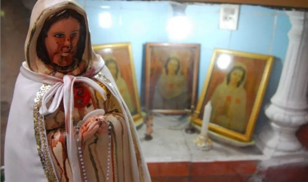 'Ya va llorando lágrimas de sangre 42 veces”, impresionante manifestación de la Virgen María