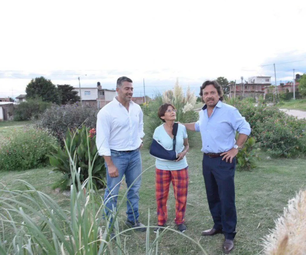 Gustavo Sáenz: 'Desde la Municipalidad continuamos recuperando espacios verdes"