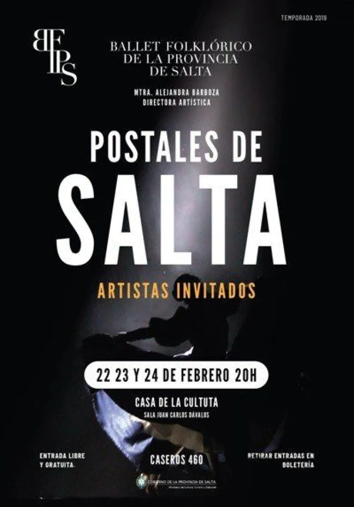 El Ballet Folklórico presenta Postales de Salta