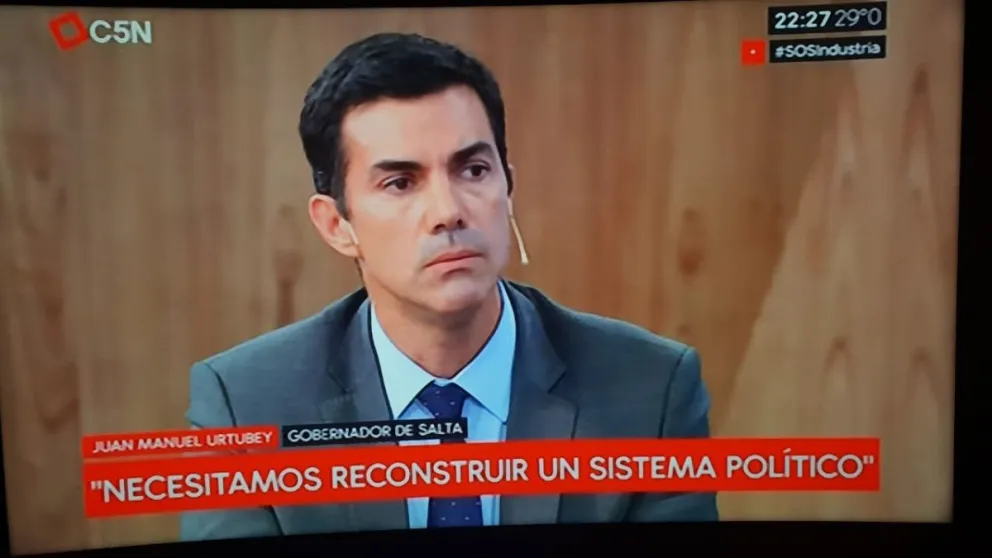 Urtubey: "El sistema político está totalmente colapsado"