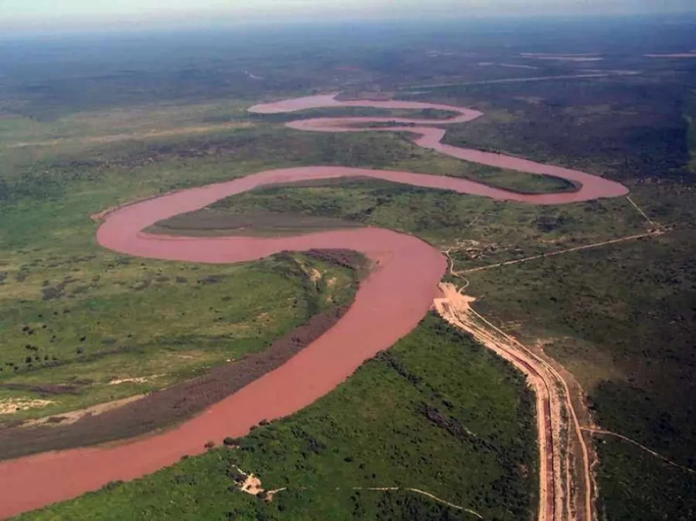 Río Pilcomayo: continúa bajando su nivel. Su situación por zonas