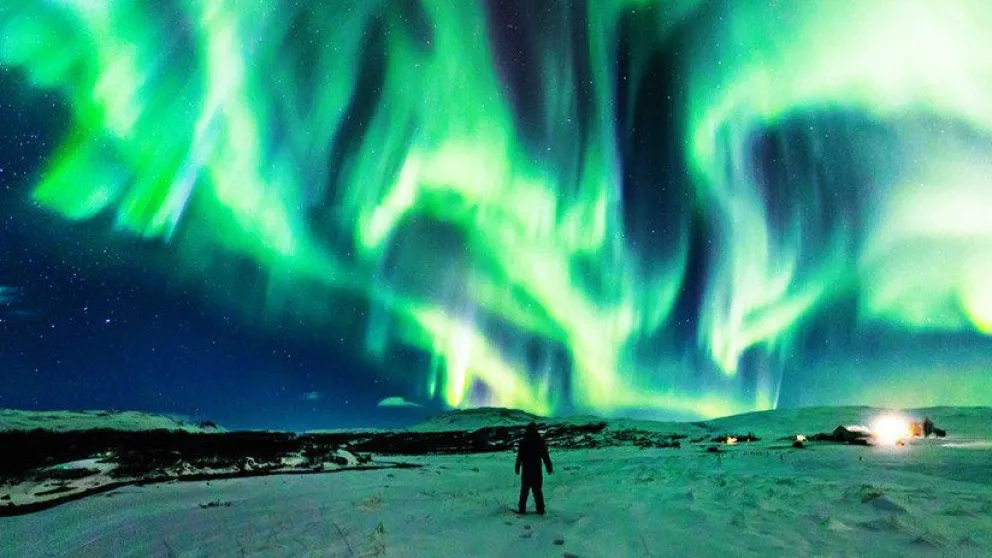FOTO: La NASA publica la espectacular imagen de un 'dragón polar'