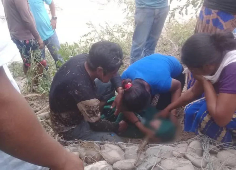 Desborde del Pilcomayo: un nene apareció muerto entre el barro